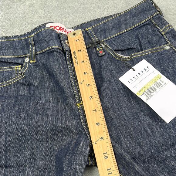 NEW Fiorucci 31, 12 Skinny Blue Jeans Made in Italy (FLAWS) - Picture 6 of 16